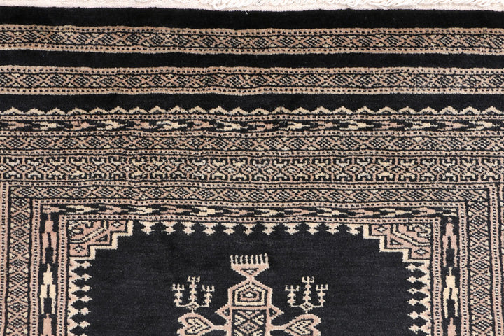 Black Jaldar 3' 2 x 4' 11 - No. 47269 - ALRUG Rug Store