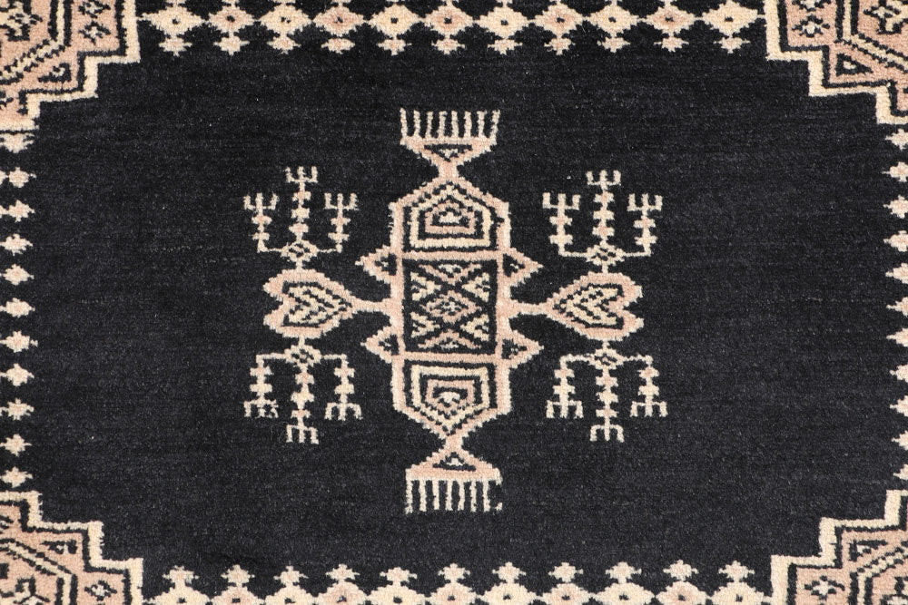 Black Jaldar 3' 2 x 4' 11 - No. 47269 - ALRUG Rug Store