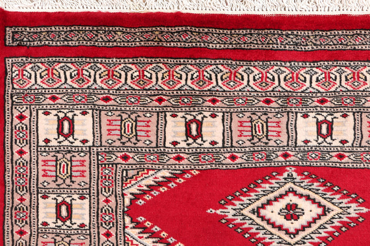 Dark Red Jaldar 3' 1 x 4' 10 - No. 47270 - ALRUG Rug Store
