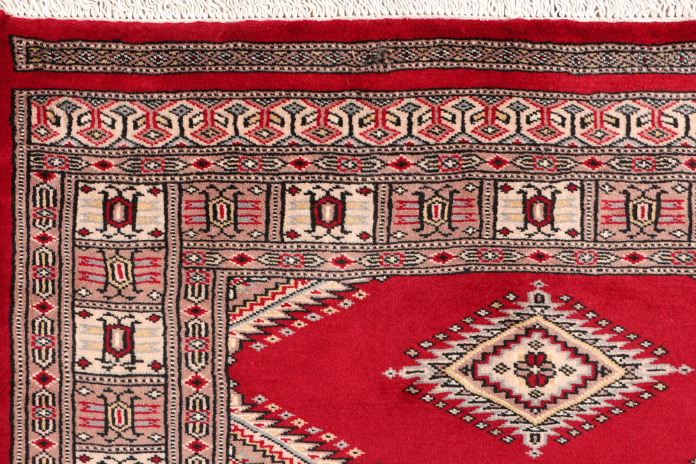Dark Red Jaldar 3' 1 x 4' 11 - No. 47272 - ALRUG Rug Store
