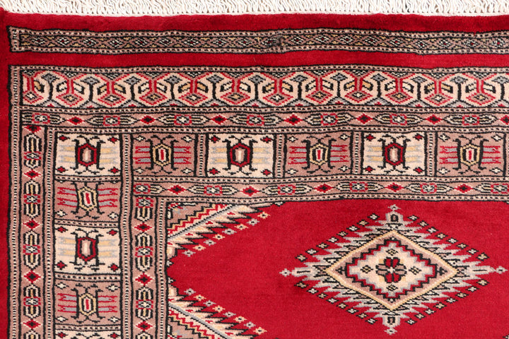 Dark Red Jaldar 3' 1 x 4' 11 - No. 47272 - ALRUG Rug Store