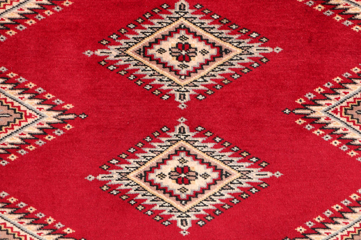 Dark Red Jaldar 3' 1 x 4' 11 - No. 47272 - ALRUG Rug Store