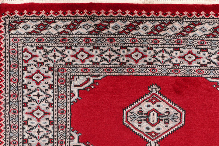 Dark Red Jaldar 3' 1 x 5' 2 - No. 47276 - ALRUG Rug Store