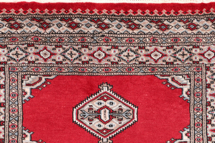 Dark Red Jaldar 3' 1 x 5' 2 - No. 47278 - ALRUG Rug Store