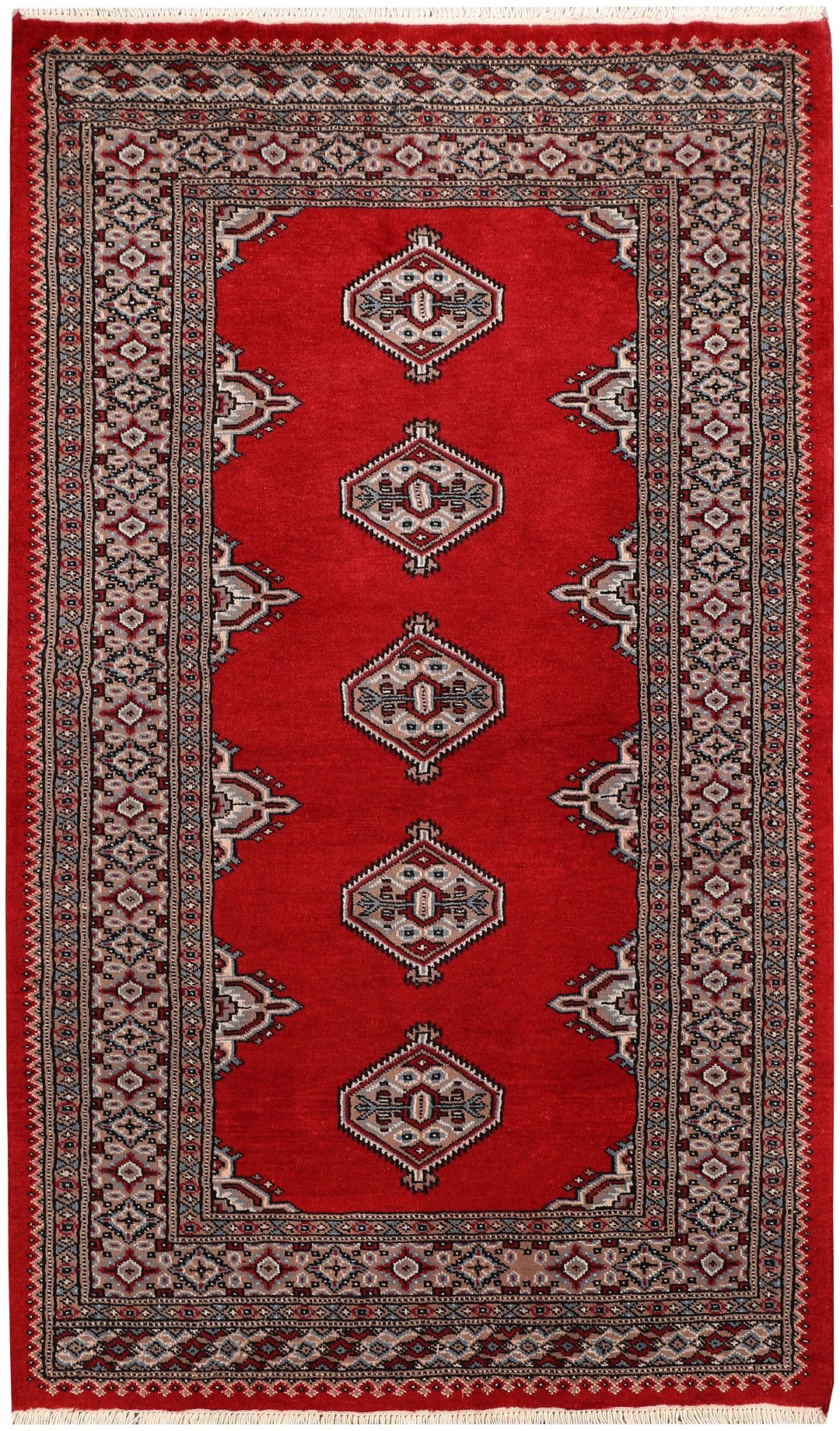 Dark Red Jaldar 3' 1 x 5' 2 - No. 47278 - ALRUG Rug Store