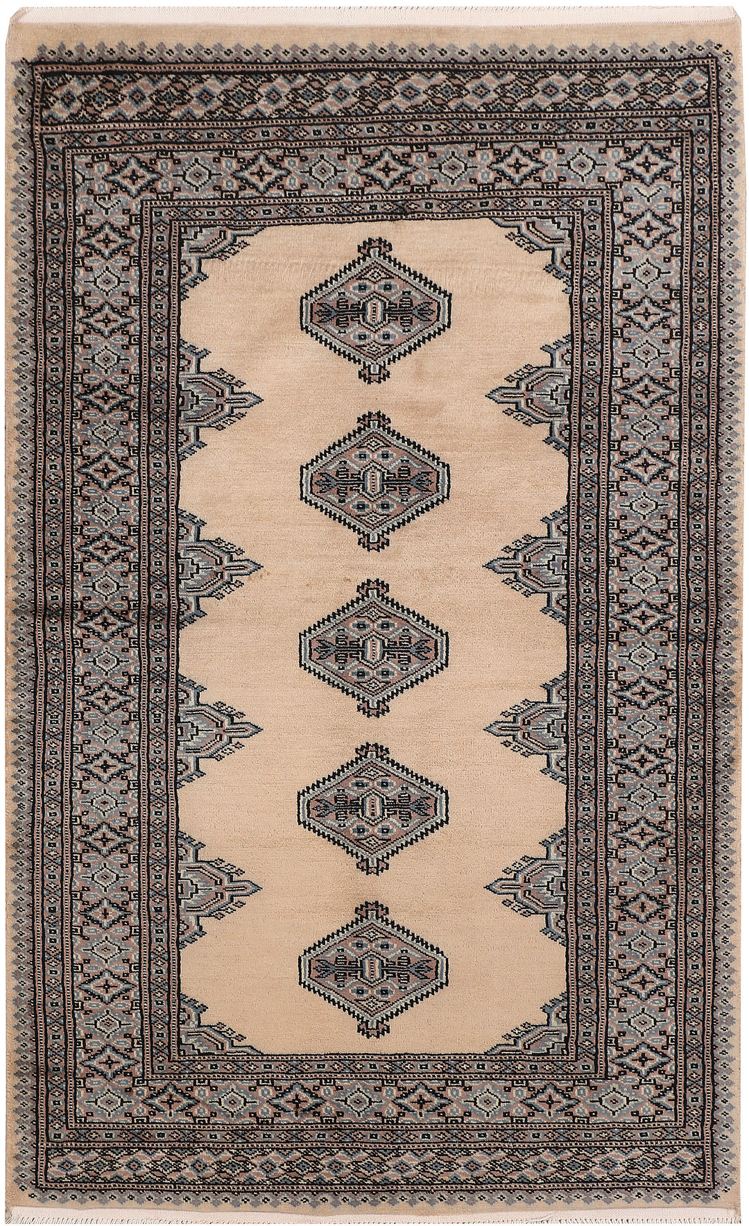 Tan Jaldar 3' 1 x 4' 11 - No. 47283 - ALRUG Rug Store