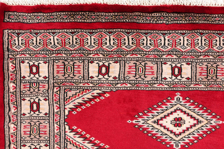 Dark Red Jaldar 3'  2" x 5' " - No. QA22041