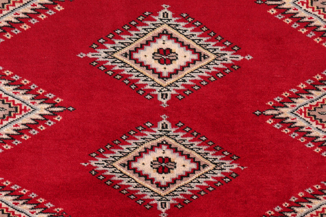 Dark Red Jaldar 3' 2 x 4' 11 - No. 47289