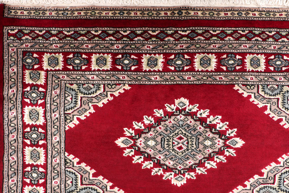 Dark Red Jaldar 3' 1 x 4' 11 - No. 47292 - ALRUG Rug Store