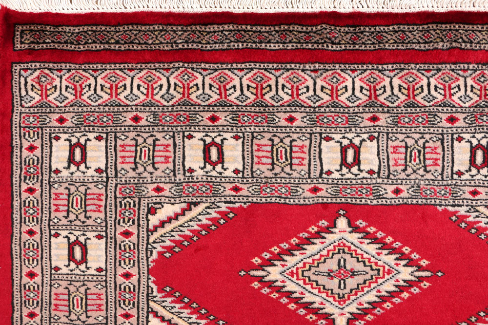 Dark Red Jaldar 3' 1 x 5' 2 - No. 47294 - ALRUG Rug Store