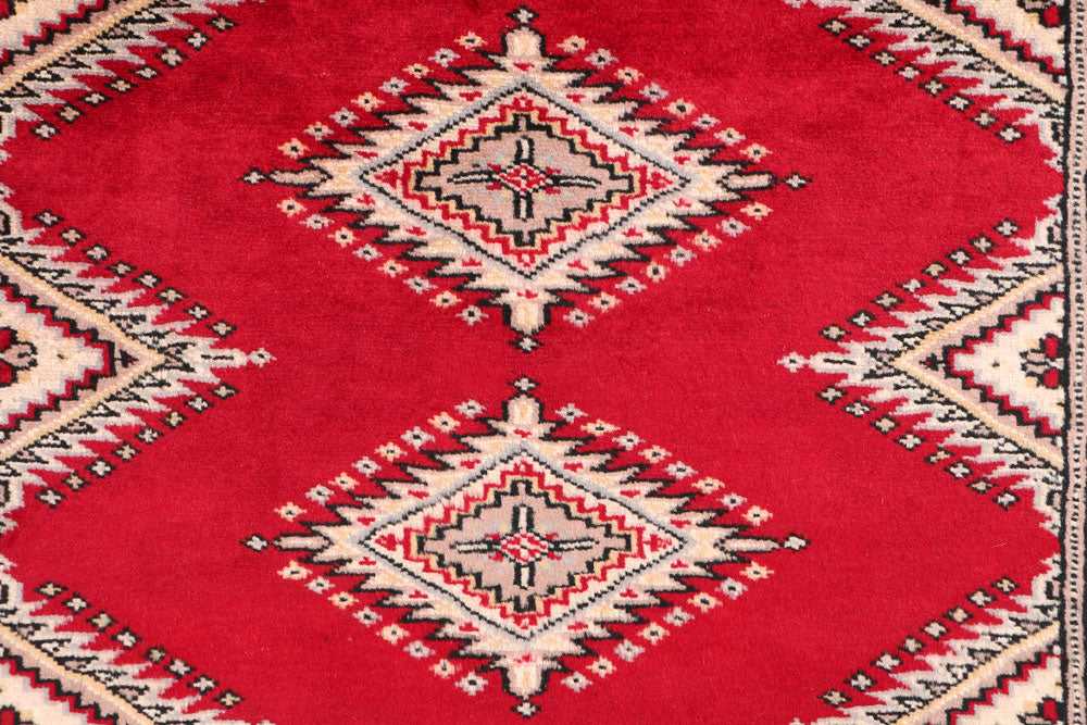 Dark Red Jaldar 3' 1 x 5' 2 - No. 47294 - ALRUG Rug Store