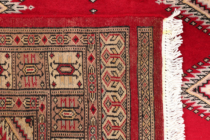 Dark Red Jaldar 3' 1 x 5' 2 - No. 47294 - ALRUG Rug Store