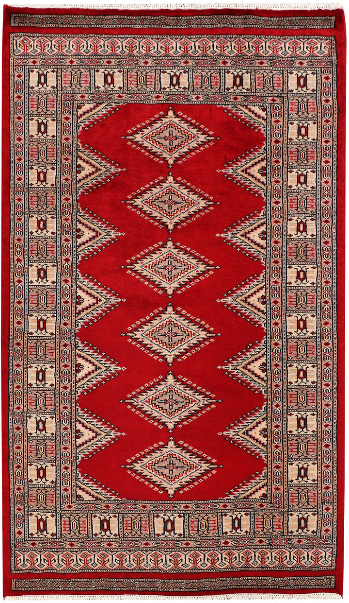 Dark Red Jaldar 3' 1 x 5' 2 - No. 47294 - ALRUG Rug Store