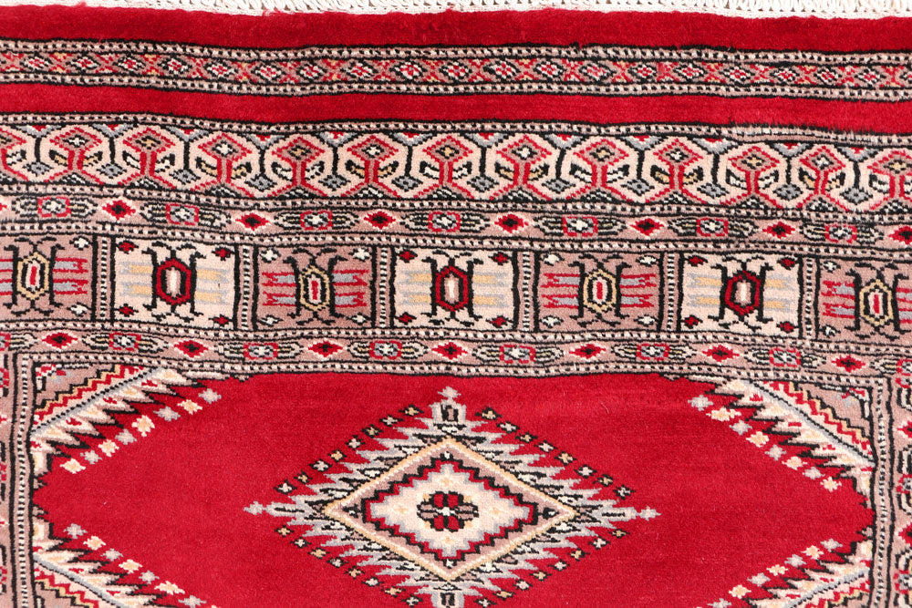 Dark Red Jaldar 3' 1 x 4' 11 - No. 47296 - ALRUG Rug Store