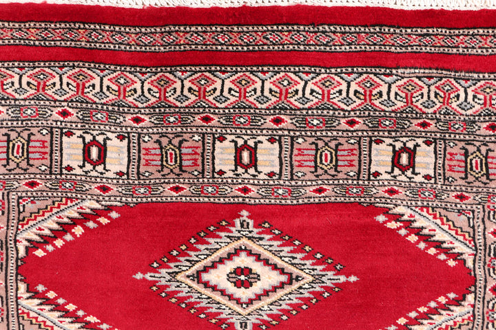 Dark Red Jaldar 3' 1 x 4' 11 - No. 47296 - ALRUG Rug Store