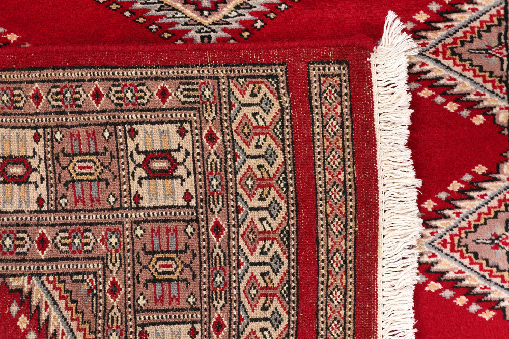 Dark Red Jaldar 3' 1 x 4' 11 - No. 47296 - ALRUG Rug Store