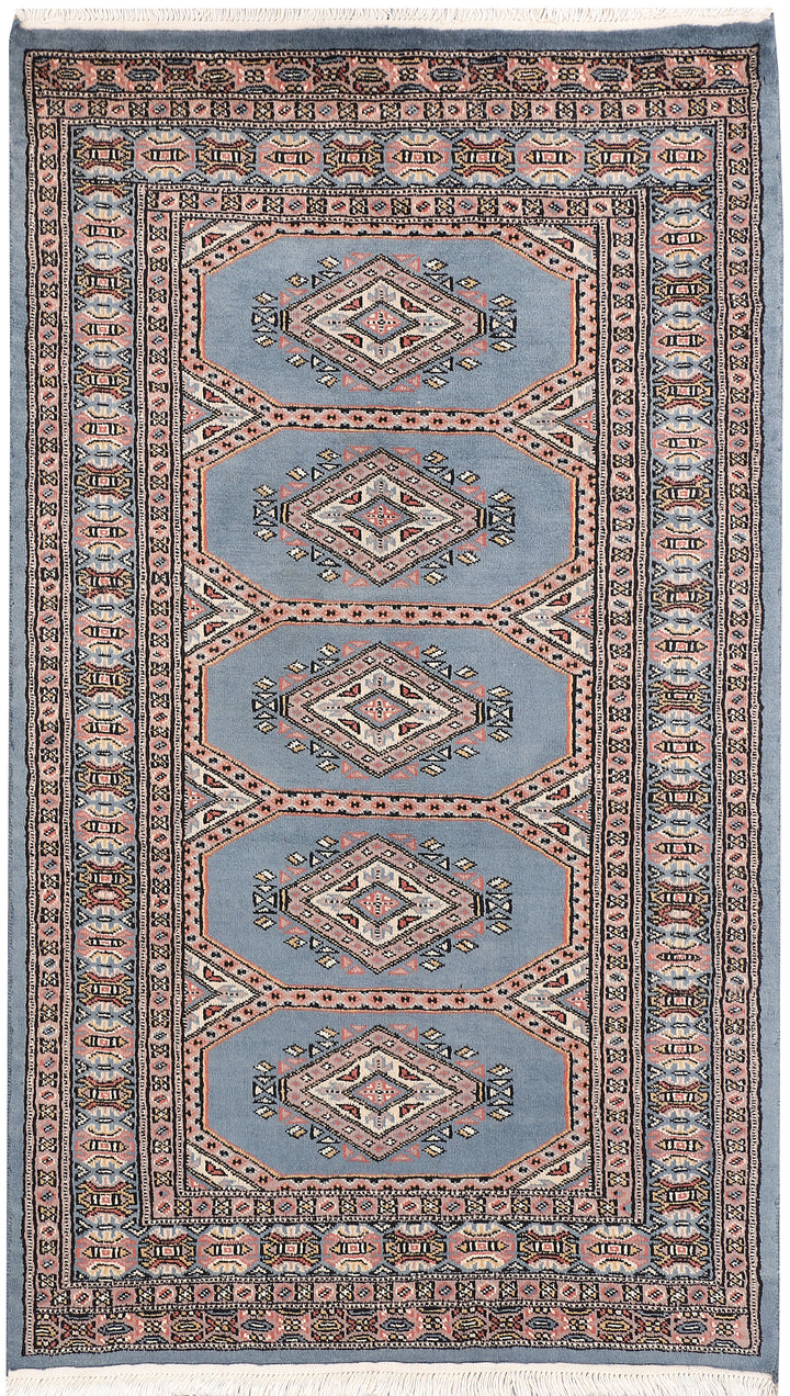 Light Slate Grey Jaldar 3'  x" 5'  2" - No. QA51372