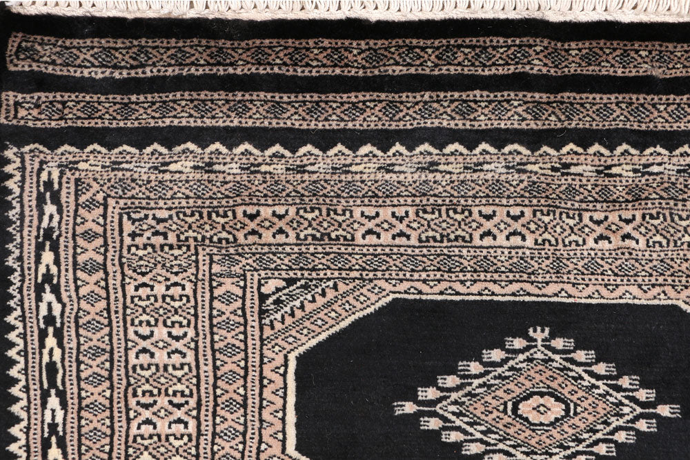 Black Jaldar 3' 1 x 5' 4 - No. 47303 - ALRUG Rug Store
