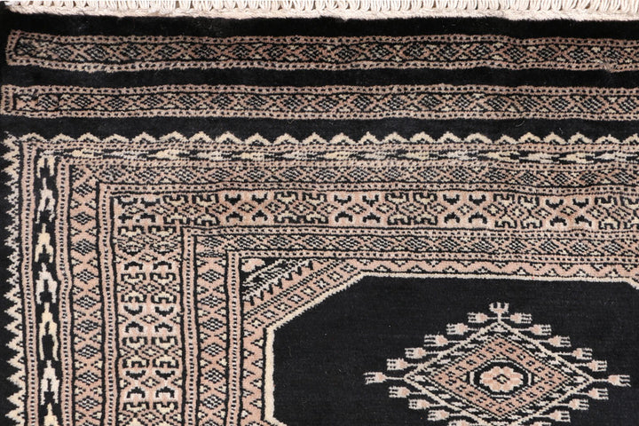 Black Jaldar 3' 1 x 5' 4 - No. 47303 - ALRUG Rug Store