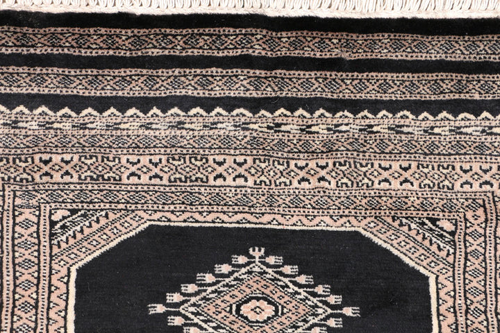 Black Jaldar 3' 1 x 5' 4 - No. 47303 - ALRUG Rug Store