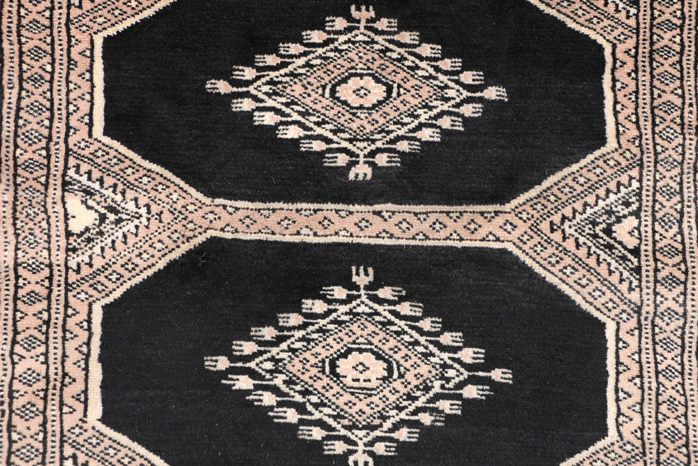 Black Jaldar 3' 1 x 5' 4 - No. 47303 - ALRUG Rug Store