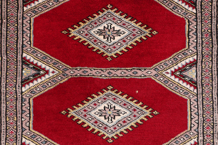 Dark Red Jaldar 3' 1 x 5' 5 - No. 47304