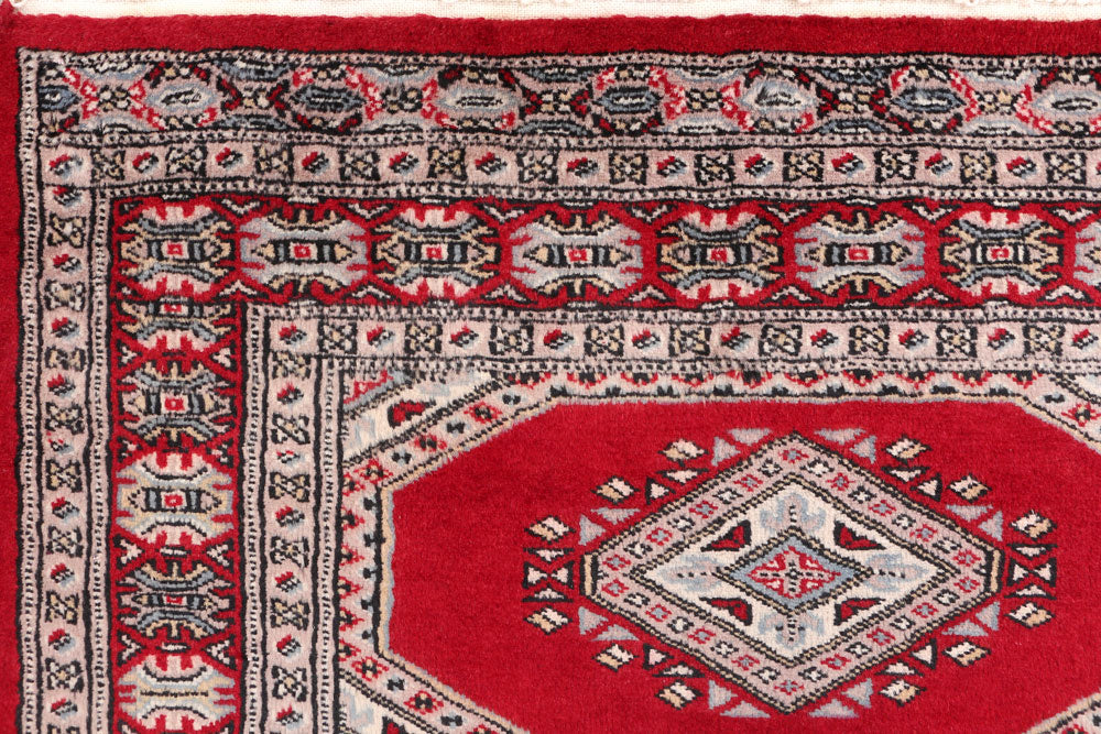 Dark Red Jaldar 3' x 4' 11 - No. 47307 - ALRUG Rug Store
