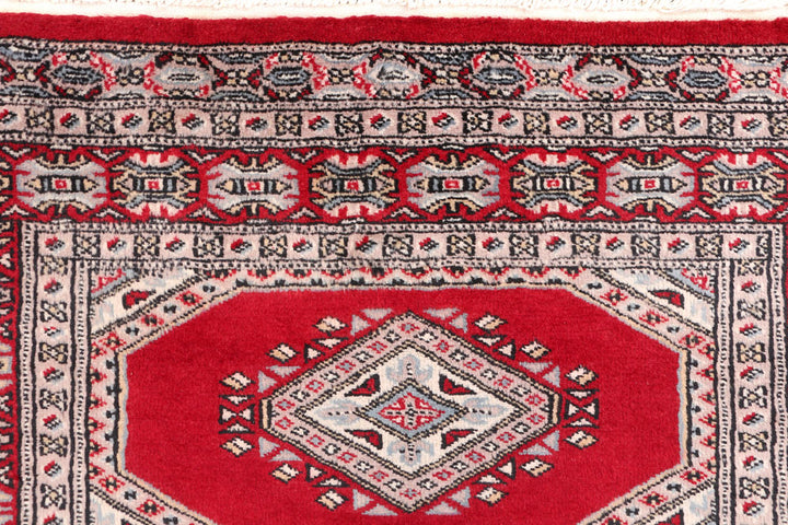Dark Red Jaldar 3' x 4' 11 - No. 47307 - ALRUG Rug Store