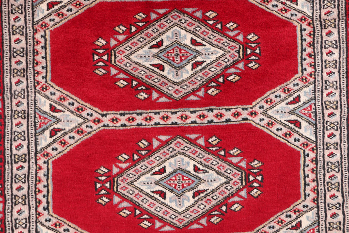 Dark Red Jaldar 3' x 4' 11 - No. 47307 - ALRUG Rug Store