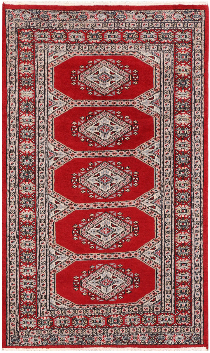 Dark Red Jaldar 3' x 4' 11 - No. 47307 - ALRUG Rug Store