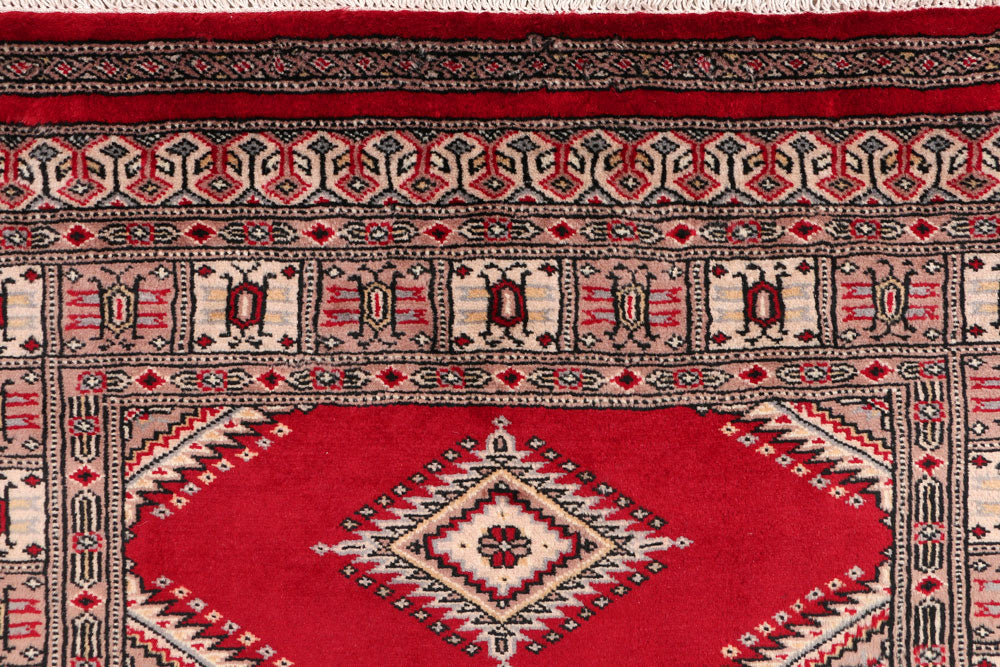 Dark Red Jaldar 3' 1 x 5' 6 - No. 47310 - ALRUG Rug Store