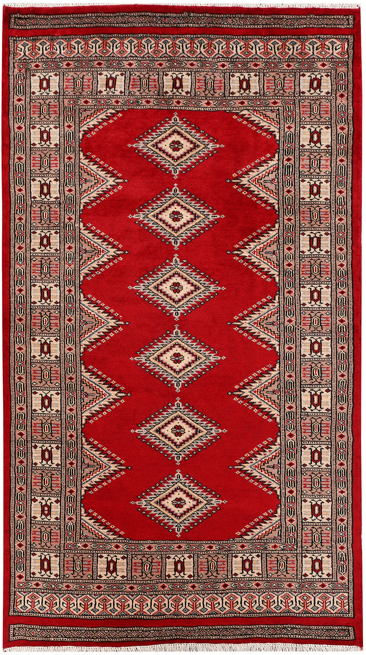 Dark Red Jaldar 3' 1 x 5' 6 - No. 47310 - ALRUG Rug Store