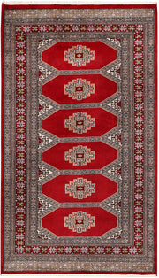 Dark Red Jaldar 3' 1 x 5' 3 - No. 47312