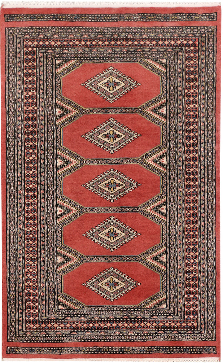 Salmon Jaldar 3' 1 x 4' 10 - No. 47313 - ALRUG Rug Store