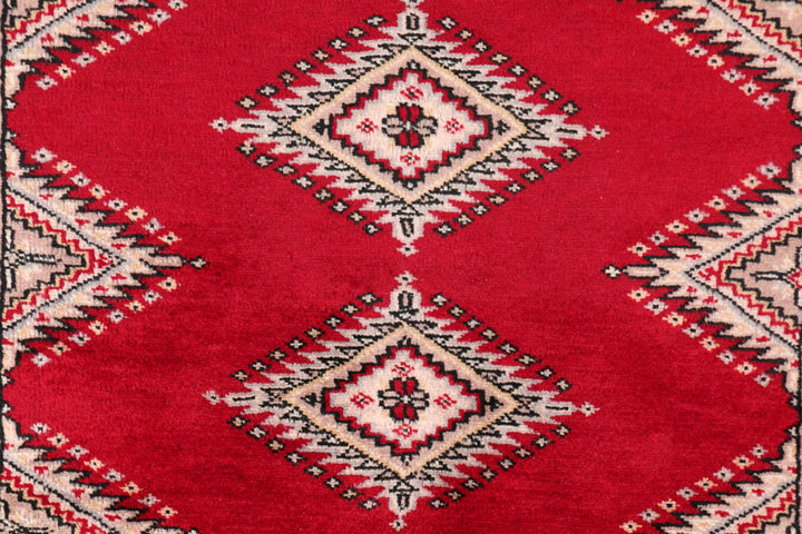 Dark Red Jaldar 3'  1" x 5'  3" - No. QA77594