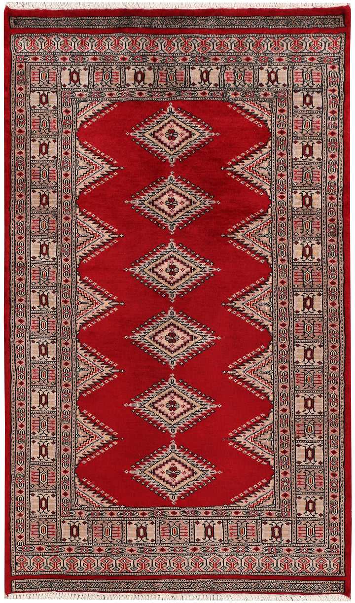 Dark Red Jaldar 3' 1 x 5' 3 - No. 47314