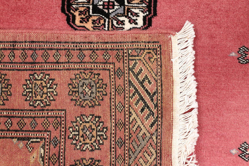 Light Coral Bokhara 3' 1 x 5' 1 - No. 47315 - ALRUG Rug Store