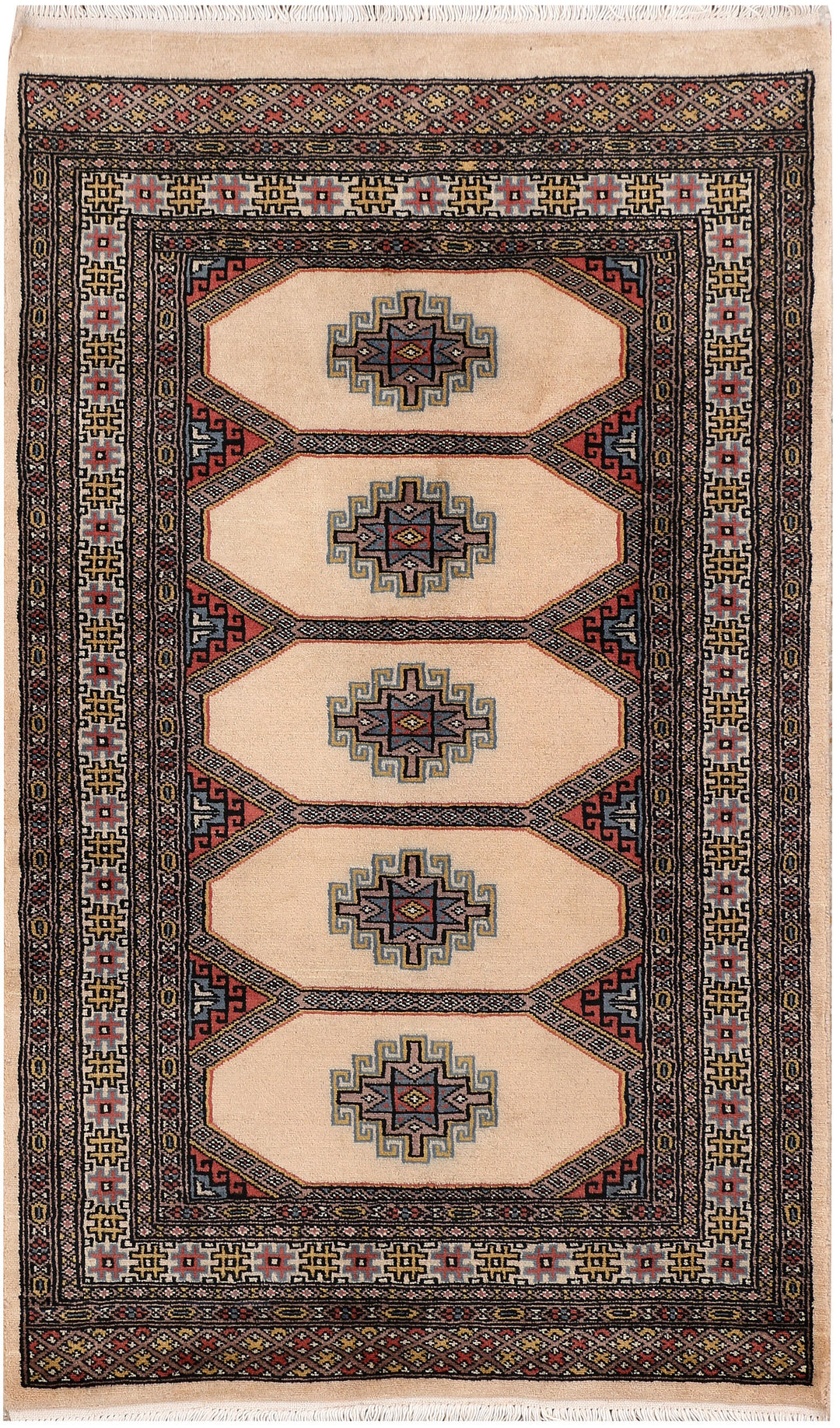 Tan Jaldar 3' x 4' 10 - No. 47318 - ALRUG Rug Store