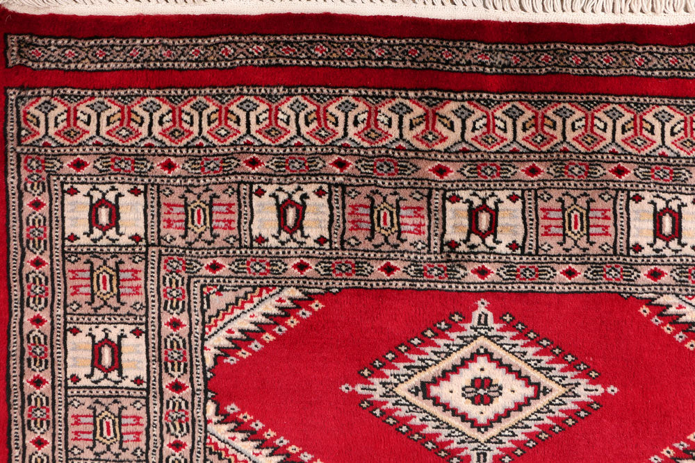 Dark Red Jaldar 3' 1 x 5' 5 - No. 47321 - ALRUG Rug Store