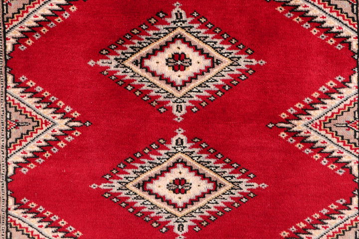 Dark Red Jaldar 3' 1 x 5' 5 - No. 47321 - ALRUG Rug Store