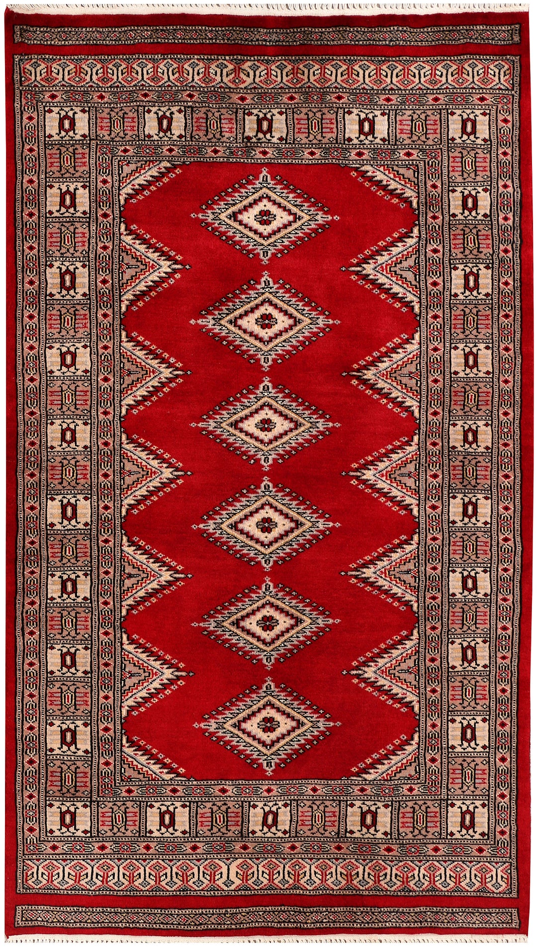 Dark Red Jaldar 3' 1 x 5' 5 - No. 47321 - ALRUG Rug Store