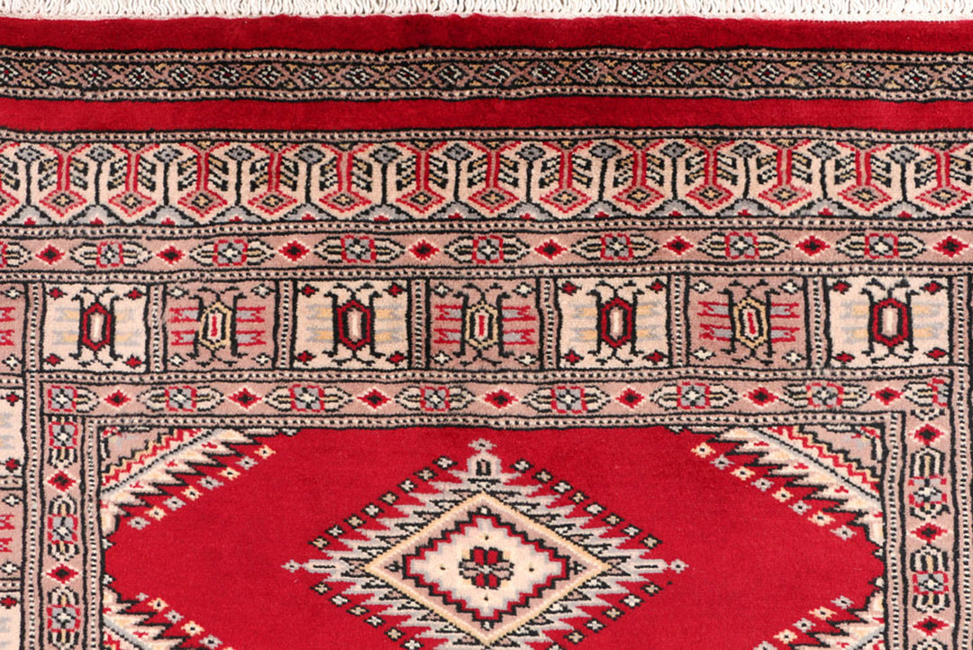 Dark Red Jaldar 3'  x" 4'  8" - No. QA90727