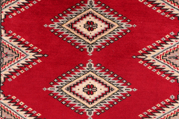 Dark Red Jaldar 3'  x" 4'  8" - No. QA90727