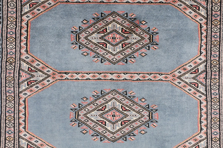 Light Slate Grey Jaldar 3' 1 x 5' 2 - No. 47328 - ALRUG Rug Store