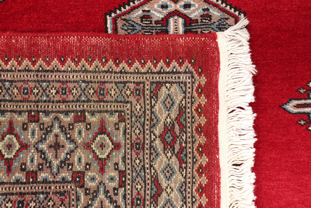 Dark Red Jaldar 3' 2 x 5' 1 - No. 47336 - ALRUG Rug Store