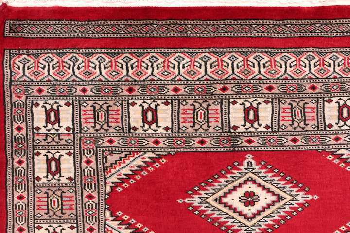 Dark Red Jaldar 3' x 4' 6 - No. 47338 - ALRUG Rug Store