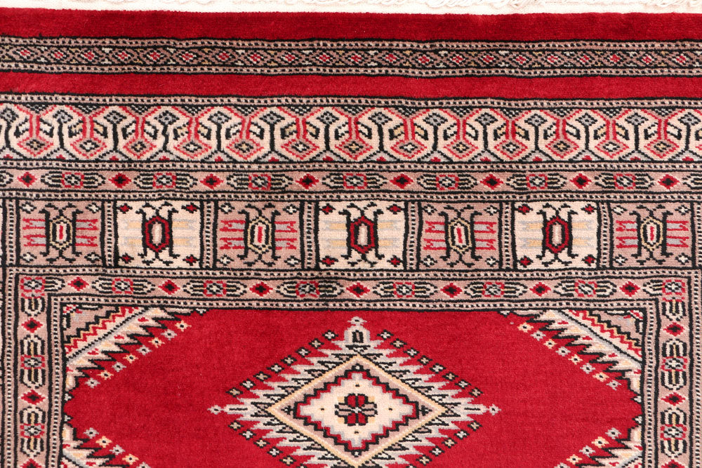Dark Red Jaldar 3' x 4' 6 - No. 47338 - ALRUG Rug Store
