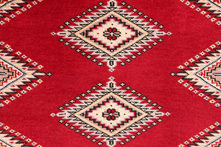 Dark Red Jaldar 3' x 4' 6 - No. 47338 - ALRUG Rug Store