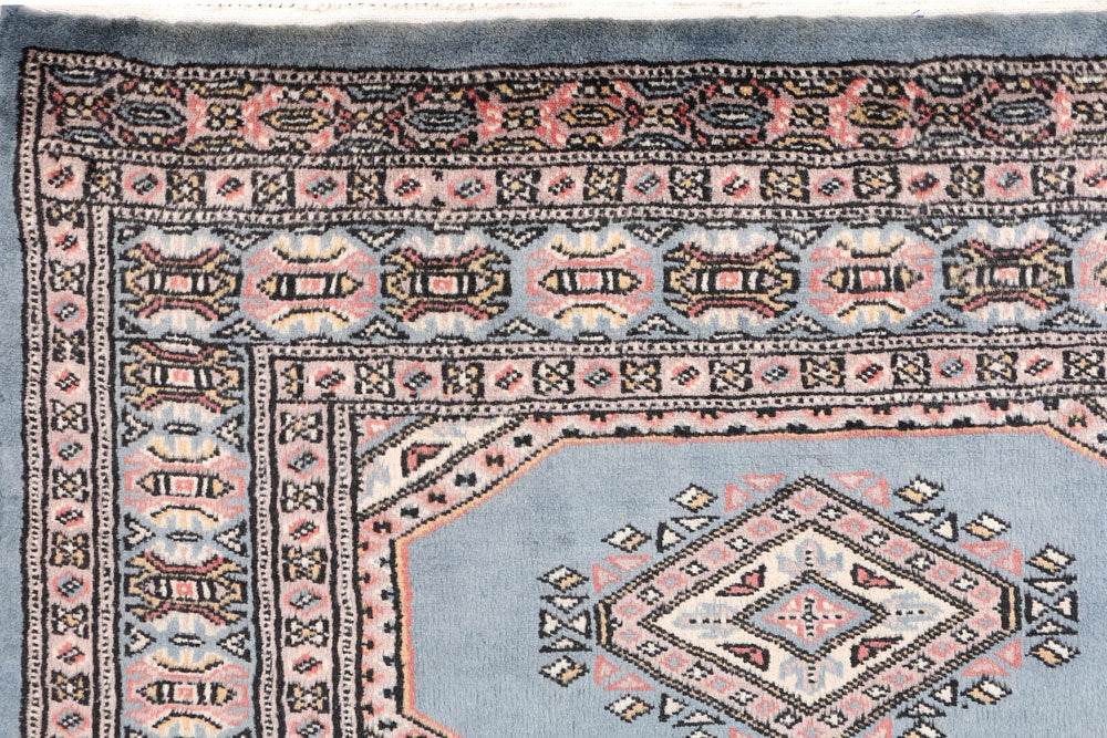 Light Slate Grey Jaldar 3' x 5' 3 - No. 47339 - ALRUG Rug Store