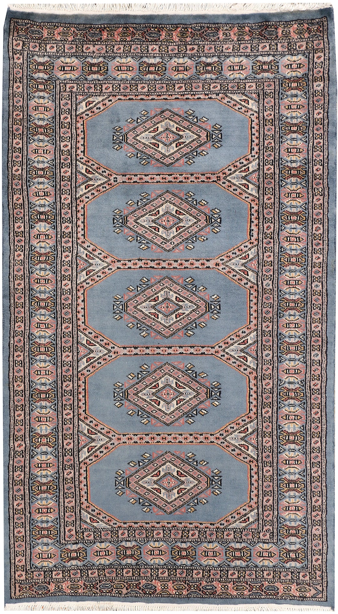 Light Slate Grey Jaldar 3' x 5' 3 - No. 47339 - ALRUG Rug Store